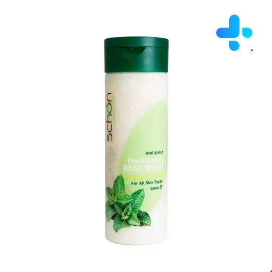 Schon Mint and Milk Fresh Creamy Body Wash 300ml