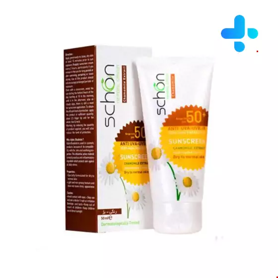 Schon Sunscreen SPF50 Cream For Normal And Dry Skins 50 ml
