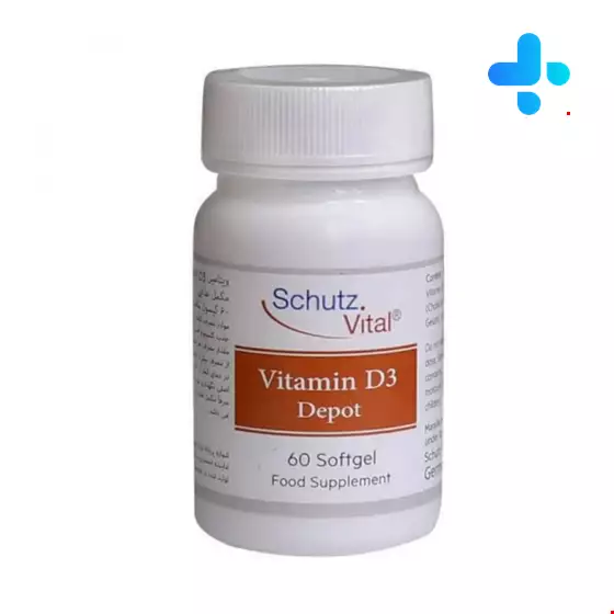 Schutz Vital Vitamin D3 Depot Softgel 60 Softgels