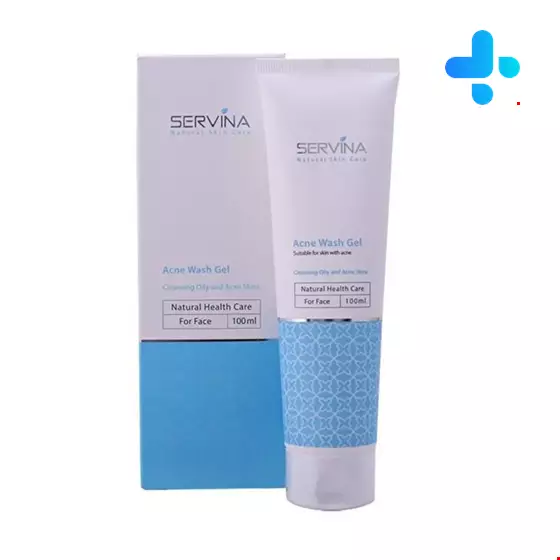 Servina Acne Wash Gel Suitable For Skin With Acne 100 Ml