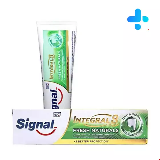 Signal Integral 8 fresh naturals toothpaste