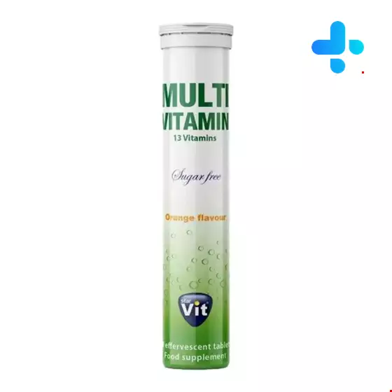 Star Vit Multivitamine 20 Tablet Effervescent 