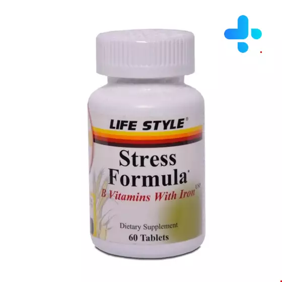 Stress Formula B Vitamins with Iron tablet Life Style