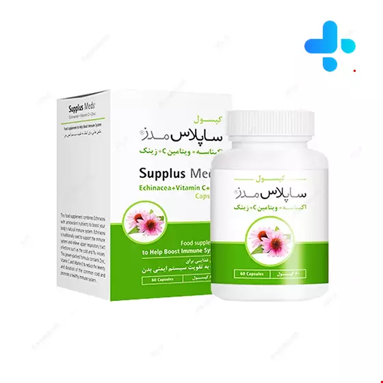 Supplus Meds Echinace and Vitamin C and Zinc 60 Capsule