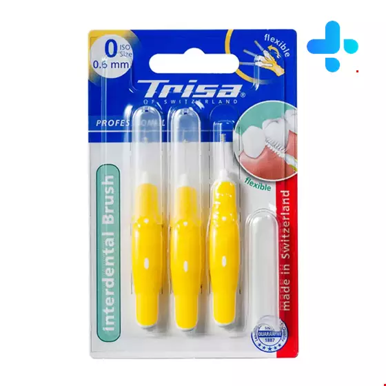Trisa Iso 0 interdental brush 0/6 mm