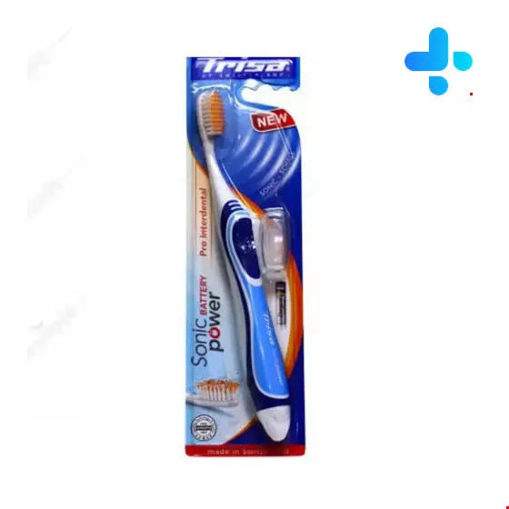 Trisa Pro interdental sonic battery power toothbrush