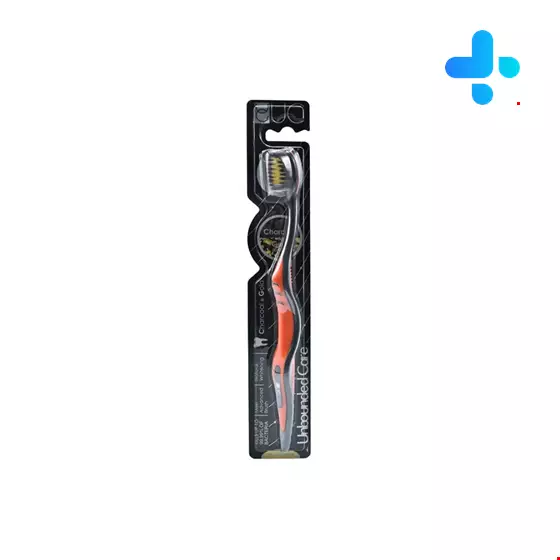 UC super soft charcol and gold toothbrush