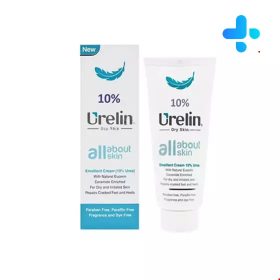 Urelin Emollient Cream 10٪ Urea 100 ml