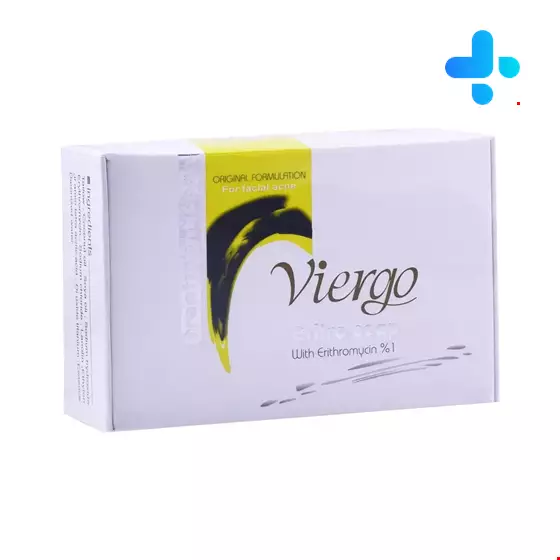 Viergo Eritro Treatment Soap For Facial Acne 100 mg
