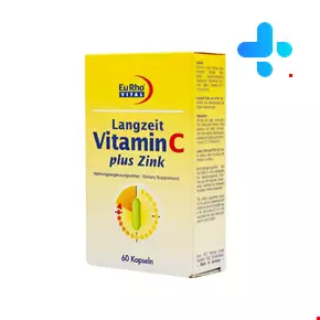کپسول ویتامین ث و زینک 5 میلی گرم یورو ویتال 60 عددی