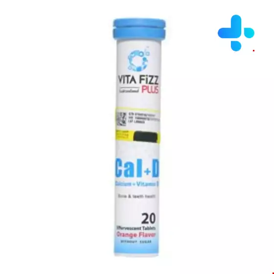 Vita Fizz Plus Cal and D 20 Tablet