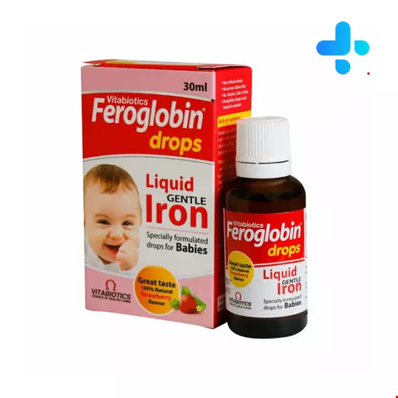 Vitabiotics Feroglobin Iron 30ml Drop