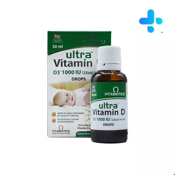 Vitabiotics Ultra Vitamin D3 1000 Drops