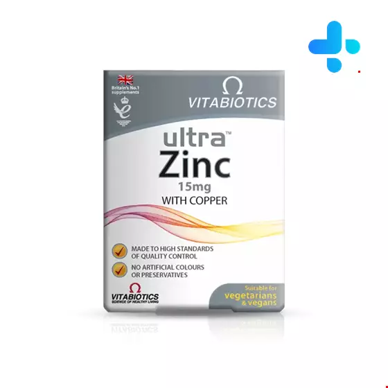 Vitabiotics Ultra Zinc 60 Tablets