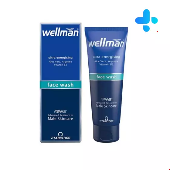 Vitabiotics Wellmn face wash