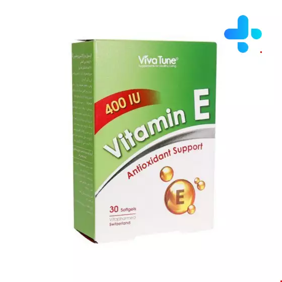 Vitamin E 400 IU 30 Soft Gel VivaTune