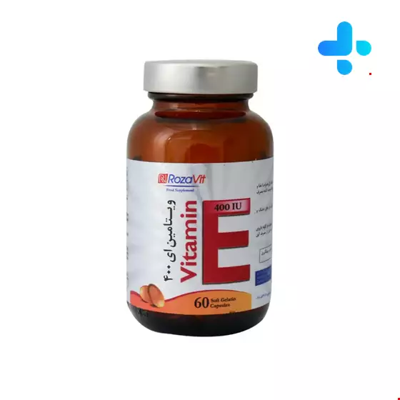 Vitamin E 400 IU RozaVit 60 Capsule