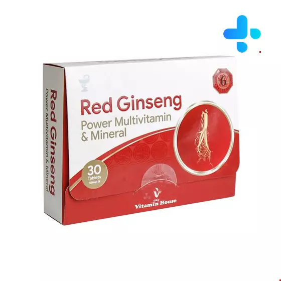 Vitamin House Red Ginseng Power Multivitamin And Mineral 30 Tablet