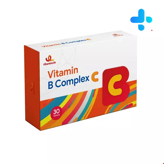 Vitamin Life Vitamin B Complex C 30 Tabs