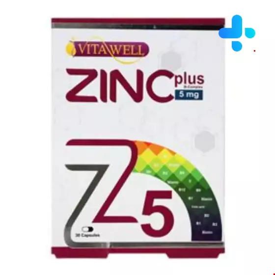 Vitawell Zinc Plus 5 Mg 30 Capsule