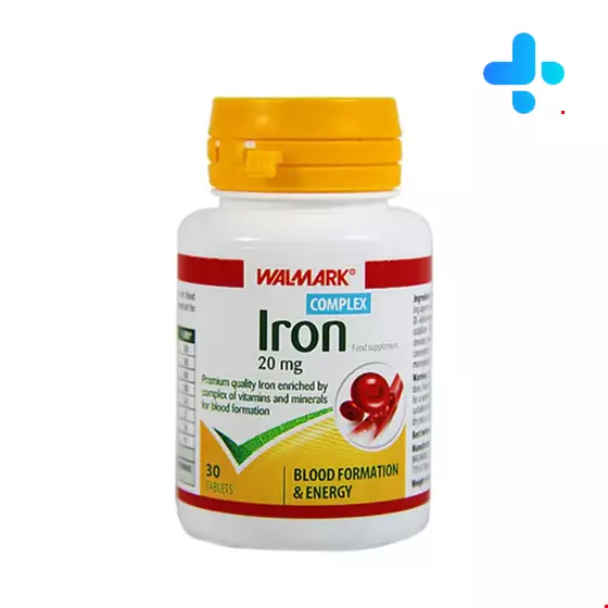 Walmark Complex Iron 20 Mg 30 Tablet