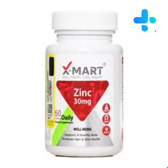 X Mart Zinc 30 Mg Tablet