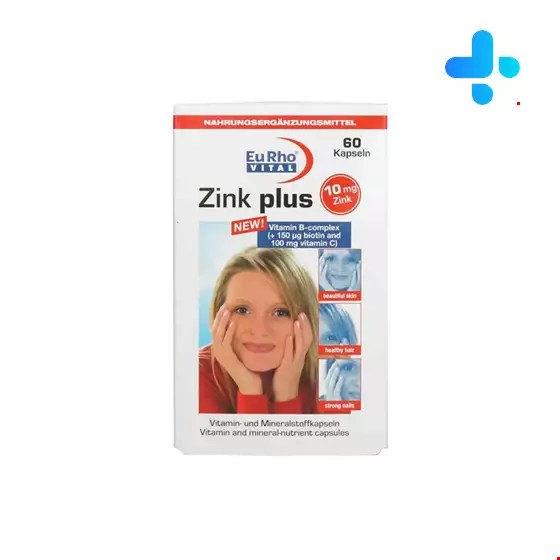 Zinc Pluse 10mg EuRhoVital 60 Capsule