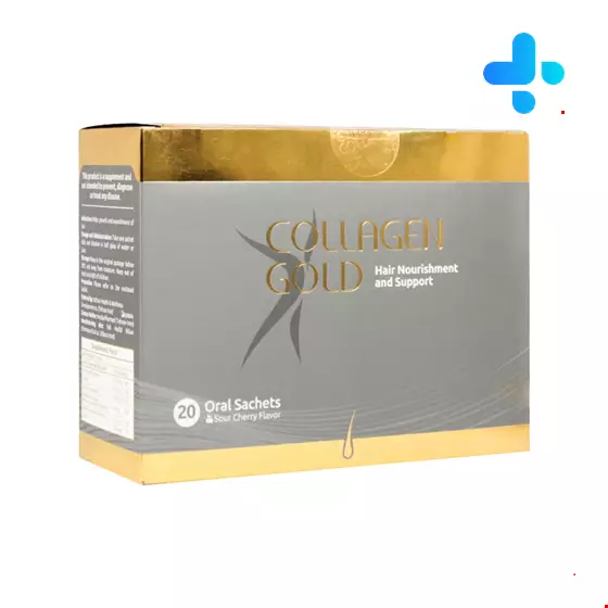 Adrian Colagen Gold Hair Nourishment And Support 20 Oral Sachets