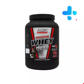 Alfa Sports Maximum Whey Protein Powder Chocolate flavore 908 gr