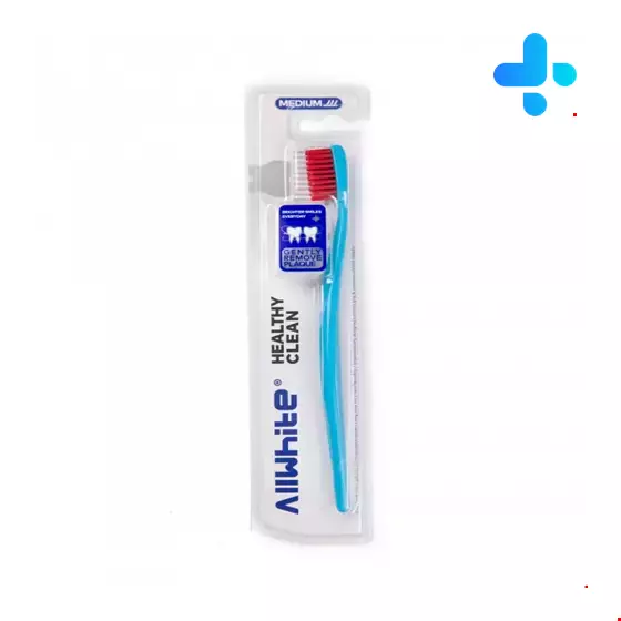 All-white Healthy Clean Medium brush code 608