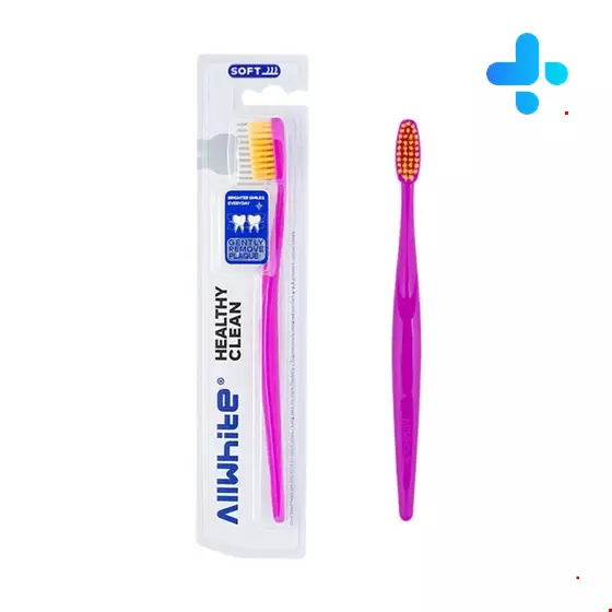 All-white Healthy Clean soft brush code 607