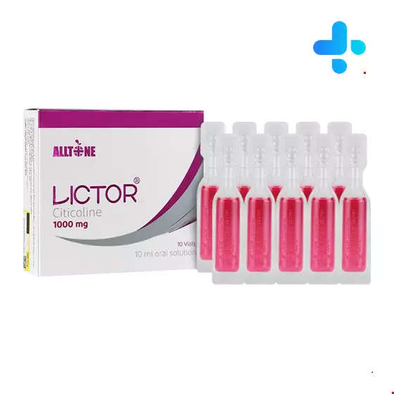 Alltone Lictor 1000mg Citicoline 10 Oral Vial