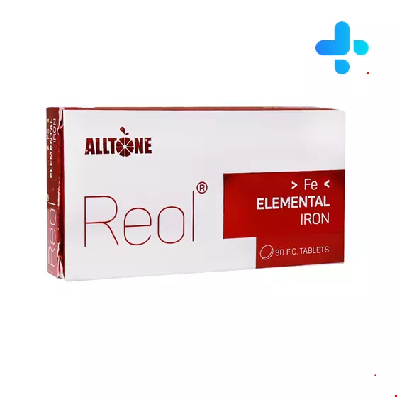 Alltone Reol Elemental Iron ۳۰ F.C Tablets