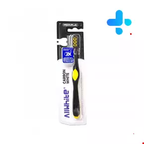 Allwhite Carbon White Medium Toothbrush Code 601