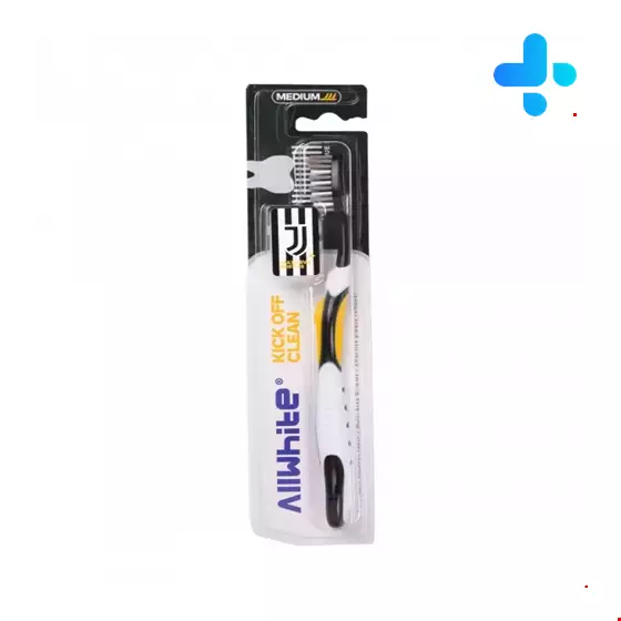  Allwhite Kick Off Clean Medium Toothbrush Code 603