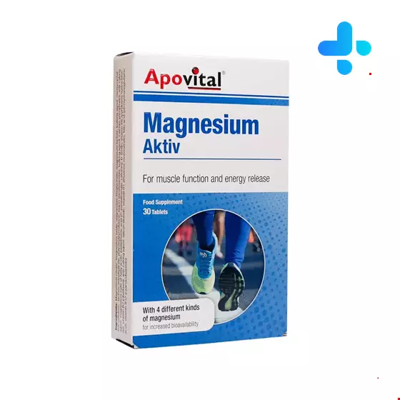 Apovital Magnesium Aktiv 30 Tablets
