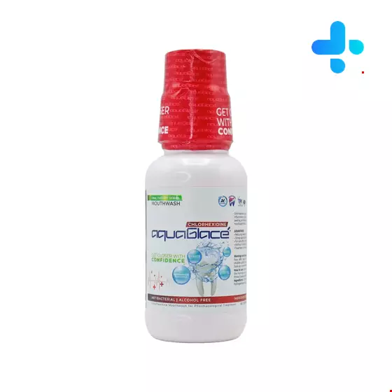 Aquaglace chlorhexidine Mouthwash 250 ml