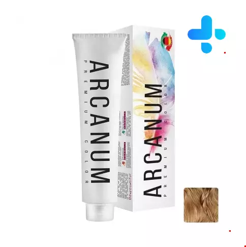 Arcanum Hair Color Medium Caramel Blonde 7.82