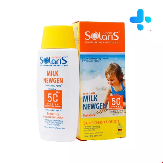 Arden Solaris Milk Newgen Children Sunscreen Lotion 100 ml