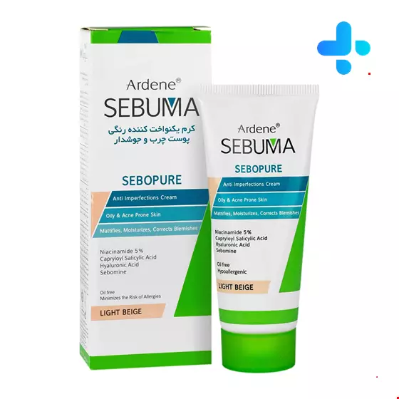 Ardene Sebuma Anti Imperfections Cream For Oily And Acne Prone Skin 30 gr