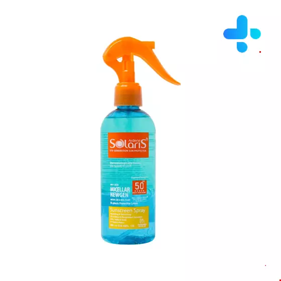 Ardene Solaris Micellar Newgen SPF 50 Sunscreen Spray 250 Ml