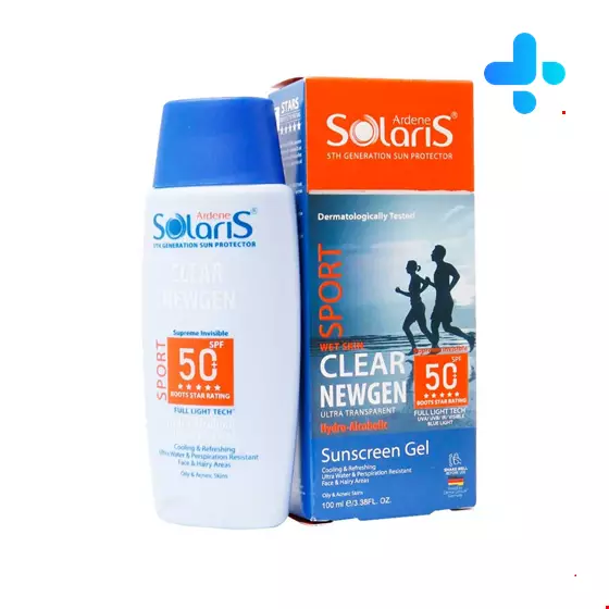 Ardene Solaris Sport Clear Newgen SPF50 Sunscreen Cream 100ml