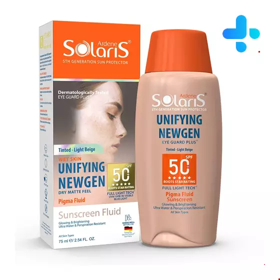 Ardene Solaris Unifying Newgen Sunscreen Fluid SPF50  75 Ml