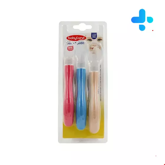Baby land Baby spoon code 286 3 pcs