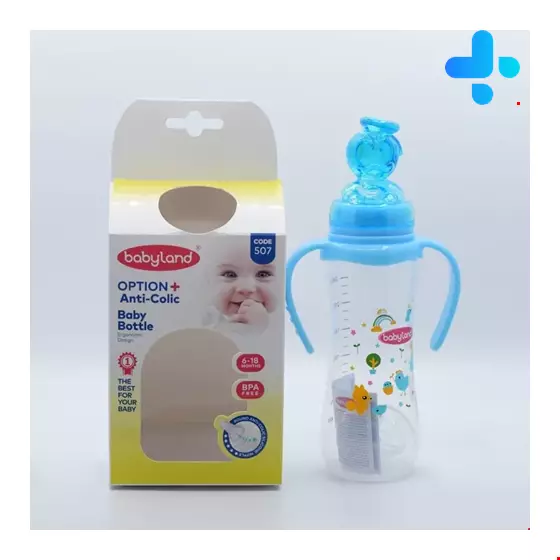 Baby Land Classic Duck Feeding Bottle with Handle Code 507 