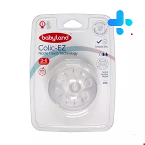 Baby Land Colic EZ Nipple Touch Technology Code 208