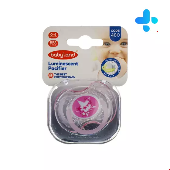 Baby Land Hazelnut Luminescent Pacifier 480