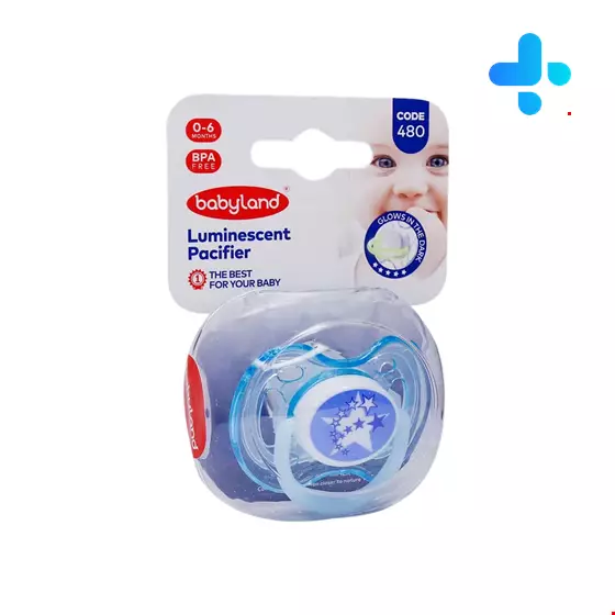 Baby Land Hazelnut Luminescent Pacifier 480