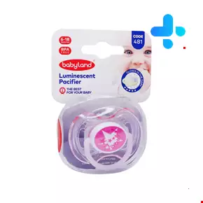 Baby Land Nightlight Hazelnut Pacifier for Baby's 6 to 18 Month Code 481