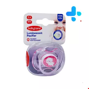 Baby Land Orthodontic Luminescent Pacifier 484